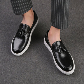 Mocassim de Couro Masculino Masson Preto