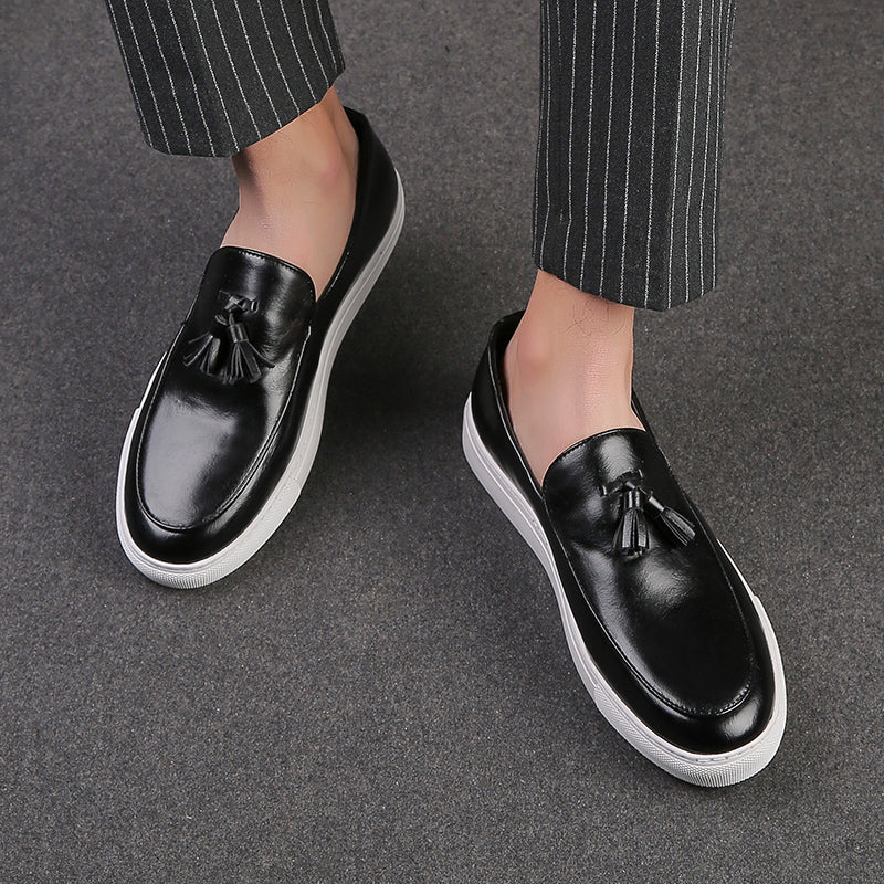 Mocassim de Couro Masculino Masson Preto