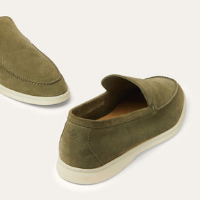 Loro Piana Men’s Suede Loafer – Summer Walk