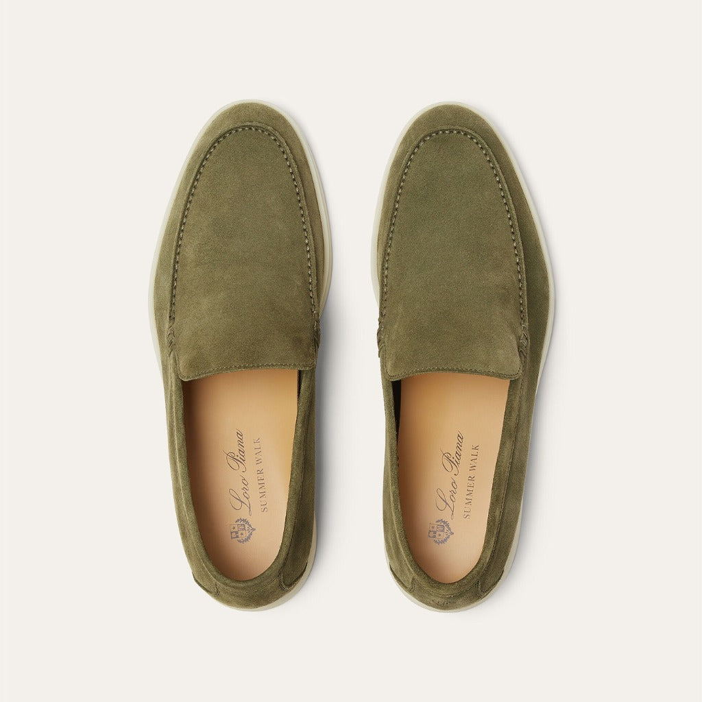 Loro Piana Men’s Suede Loafer – Summer Walk