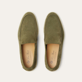 Loro Piana Men’s Suede Loafer – Summer Walk