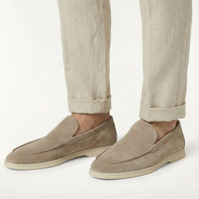 Loro Piana Men’s Suede Loafer – Summer Walk