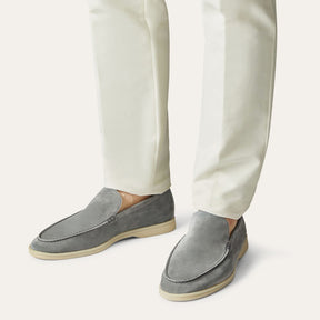 Loro Piana Men’s Suede Loafer – Summer Walk