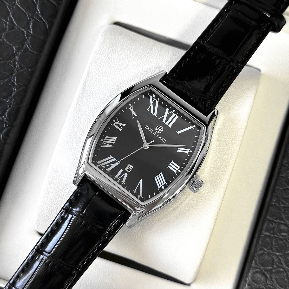 Pablo Leather Watch - Leather Watch Black Black