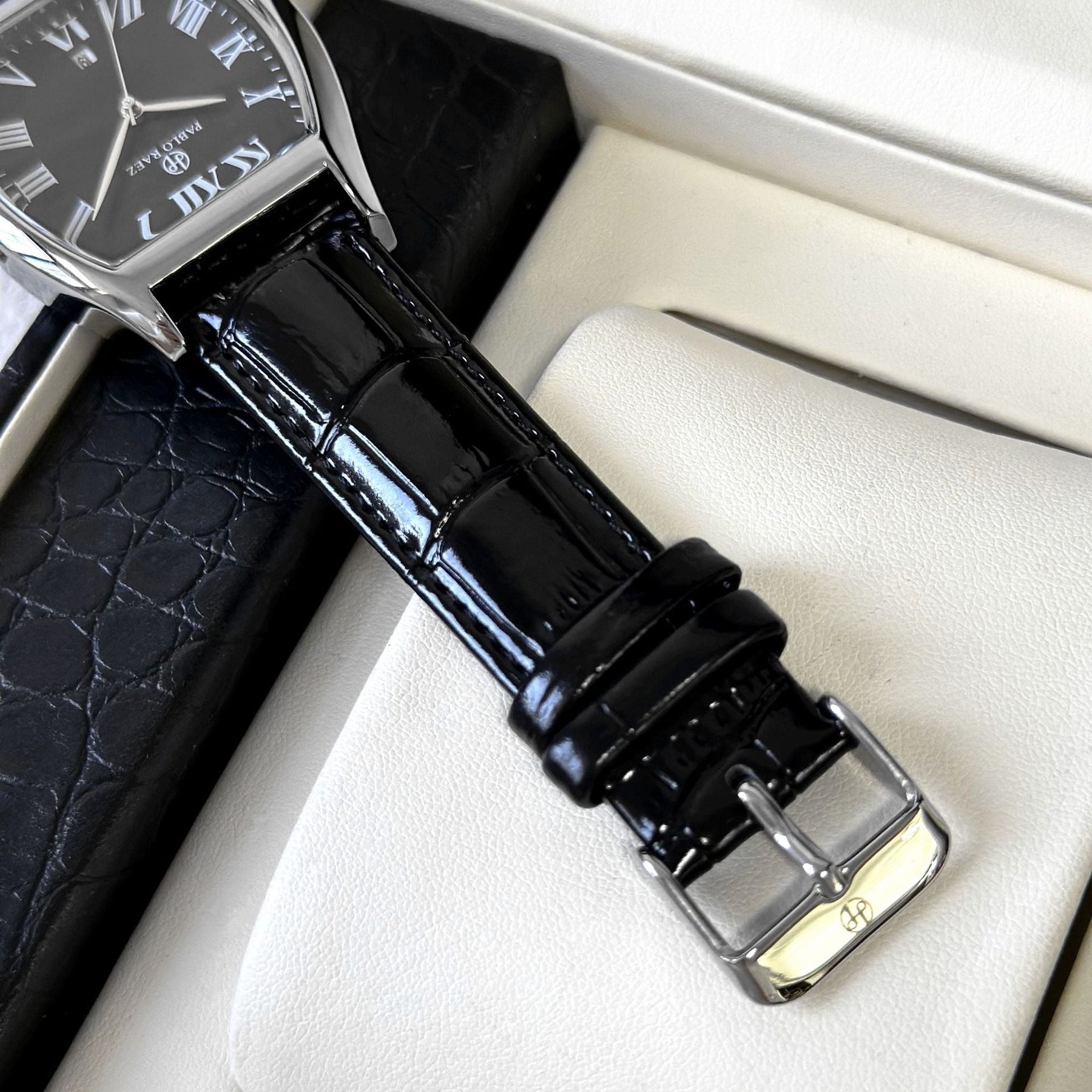 Pablo Leather Watch - Leather Watch Black Black