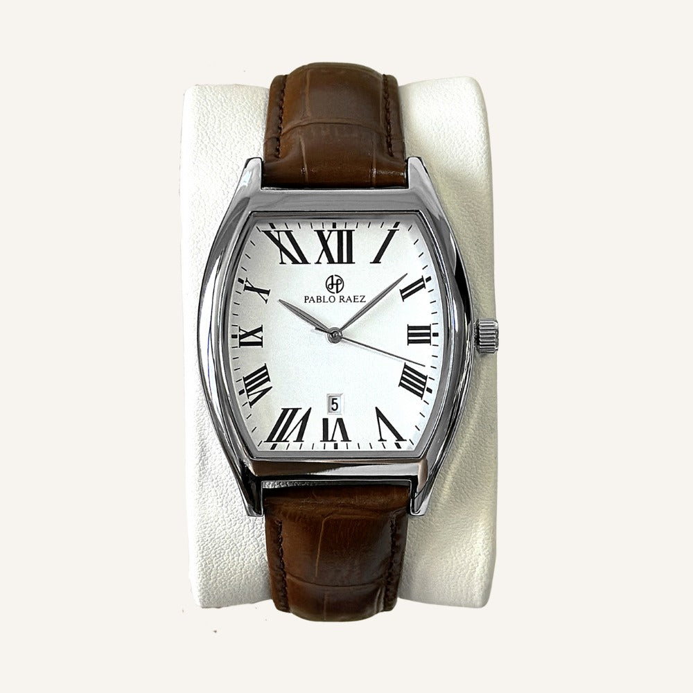 Pablo Leather Watch - Leather Watch Brown