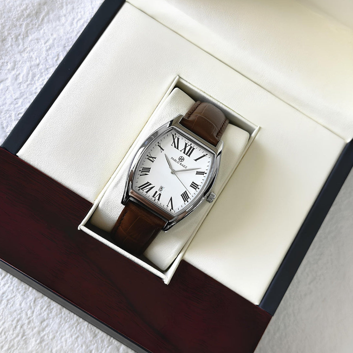 Pablo Leather Watch - Leather Watch Brown