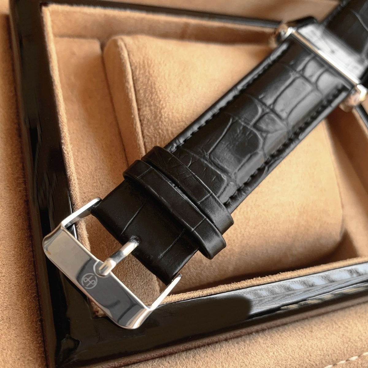 Pablo Raez Leather Watch - Atempori Black