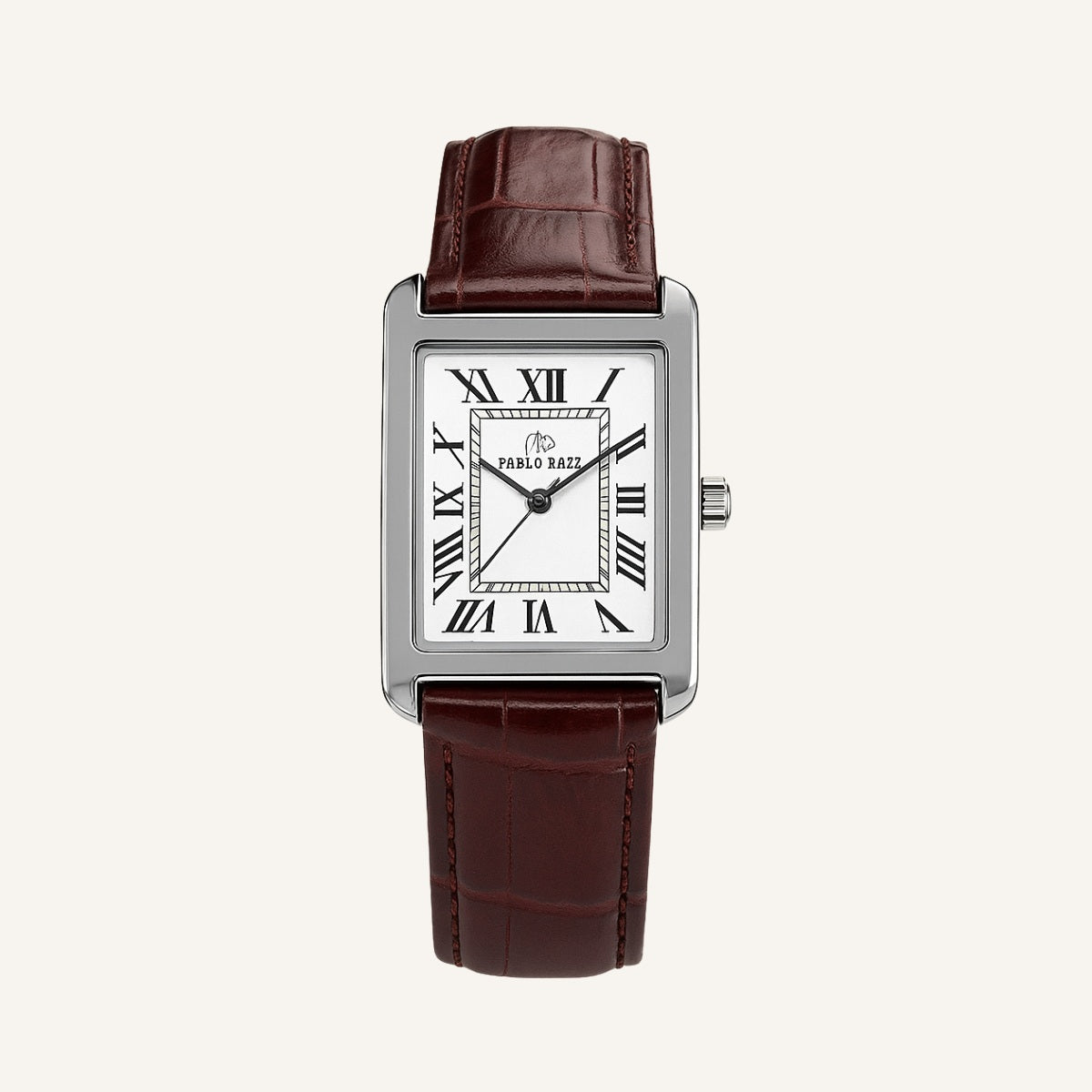 Pablo Raez Leather Watch - Atempori Brown