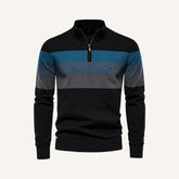 Sueter Masculino Meio Ziper Pesson Avelin Preto