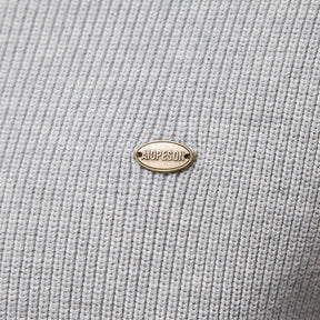 Suéter Masculino Meio Zíper Pesson Signature Cinza