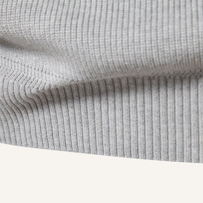 Suéter Masculino Meio Zíper Pesson Signature Cinza