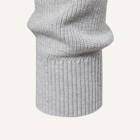 Suéter Masculino Meio Zíper Pesson Signature Cinza