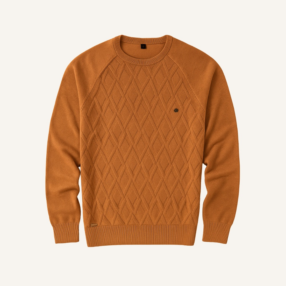 Suéter Masculino Pesson Classic Marrom