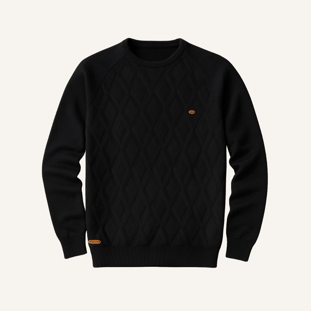 Suéter Masculino Pesson Classic Preto