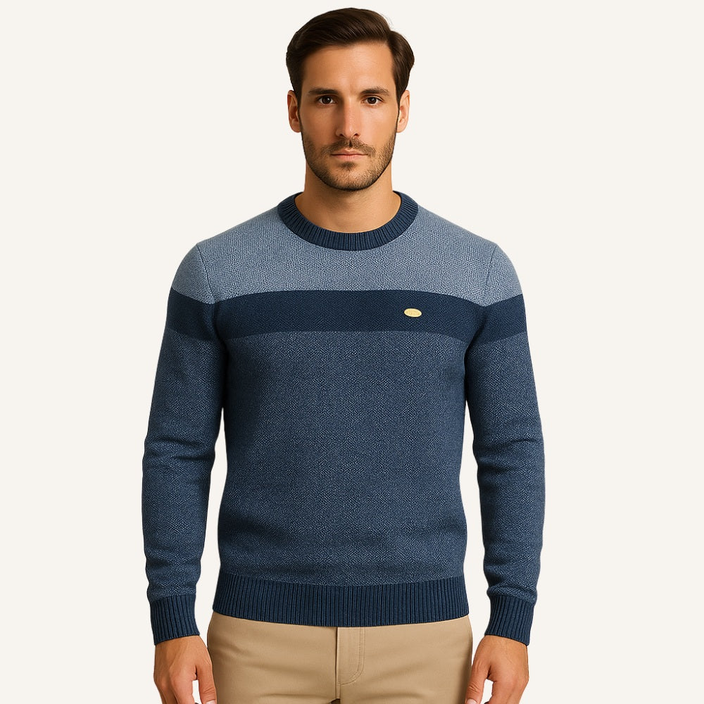 Sueter Masculino Pesson Elrik Azul Marinho