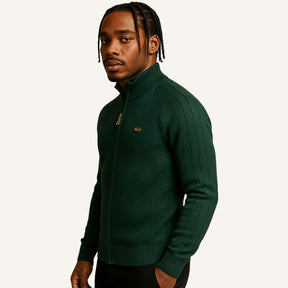Sueter Masculino com Ziper Pesson Arno Verde