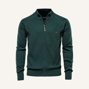 Sueter Masculino com Ziper Pesson Arno Verde