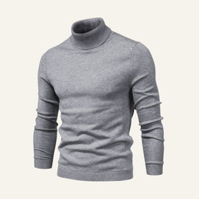 Sueter Pulover Masculino de Gola Alta Milani Cinza