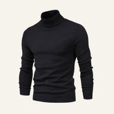 Sueter Pulover Masculino de Gola Alta Milani Preto