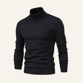Sueter Pulover Masculino de Gola Alta Milani Preto