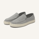 Tênis loafer Tramado Slip On Masculino Nattuli cinza