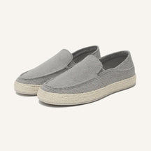 Tênis loafer Tramado Slip On Masculino Nattuli cinza