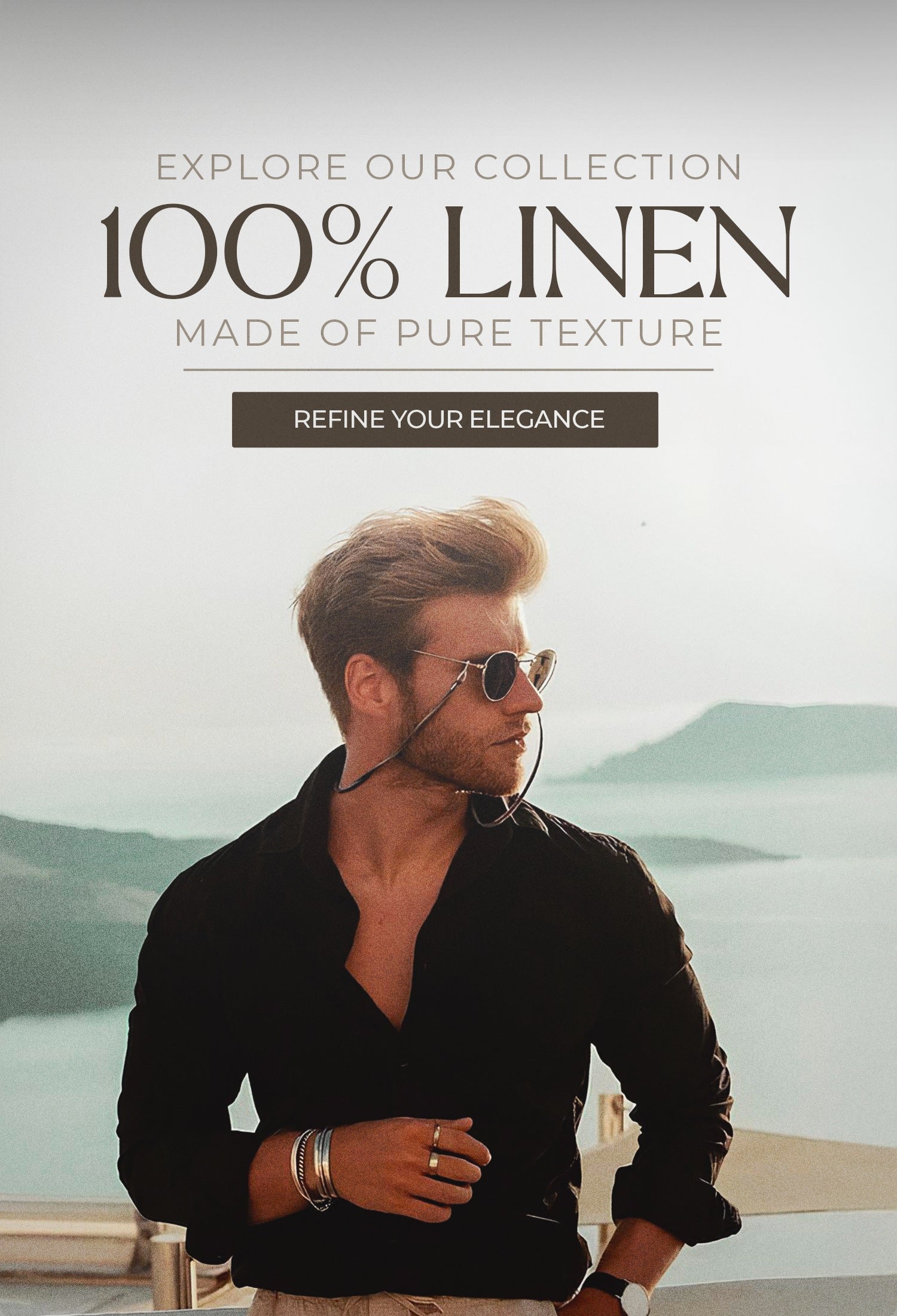 linen collection banner