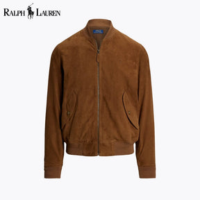 RL Suede Bomber Jacket