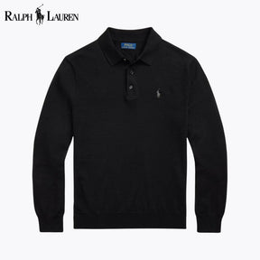 RL Wool Polo-Collar Jumper