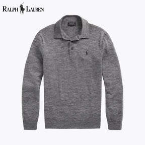 RL Wool Polo-Collar Jumper